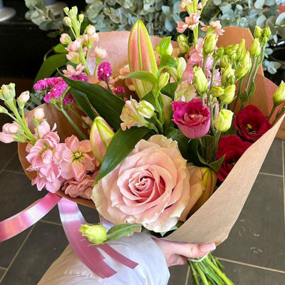 Pretty Perfect - This warm, subtle coloured collection of beautiful flowers will make anyone’s day.